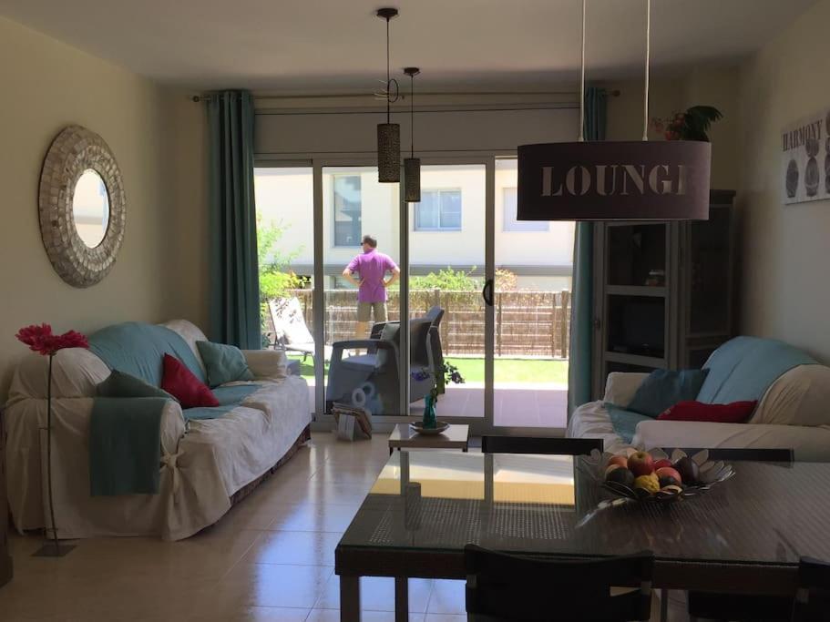 Residence Avec Piscine Face A La Mer, 1Ere Ligne Llança Buitenkant foto